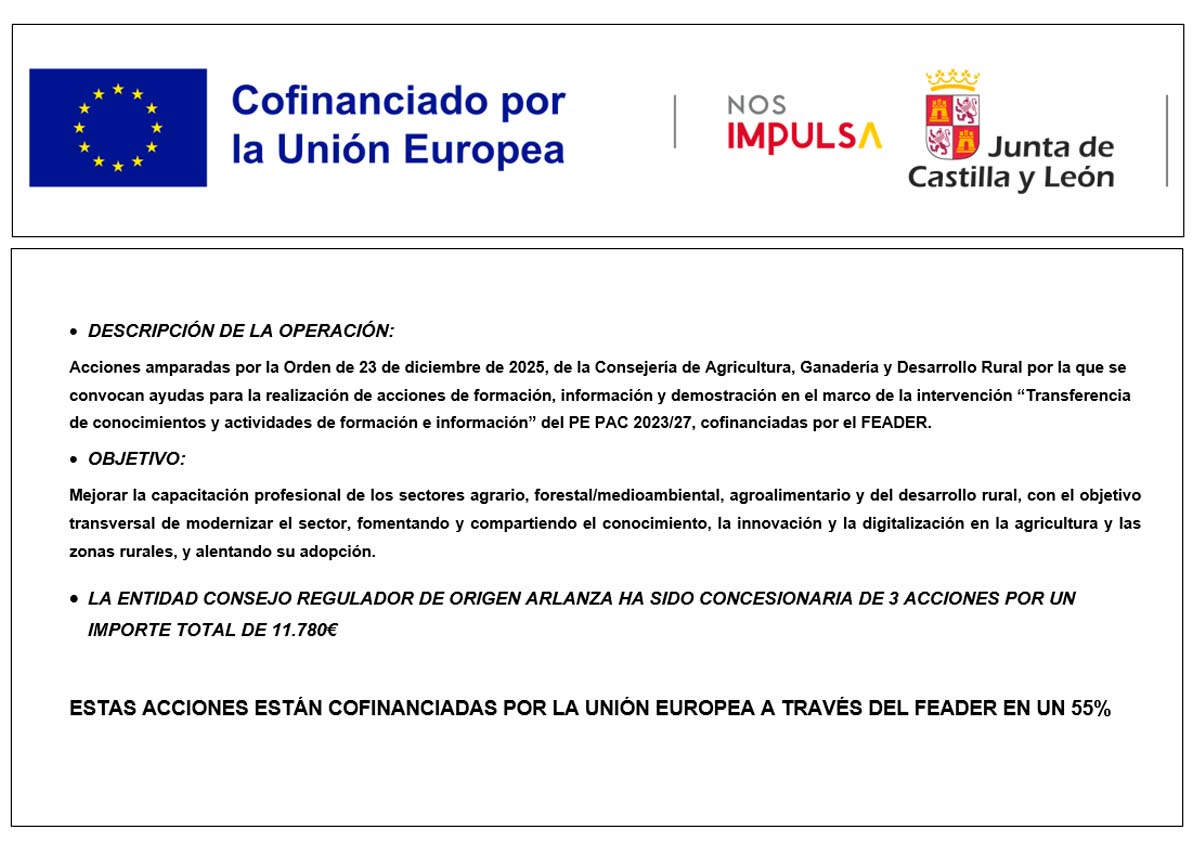 Placa de Arlanza del año 2026